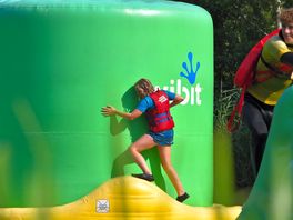 Wipe out nabij camping