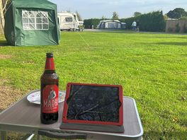 Beer in the sunshine.