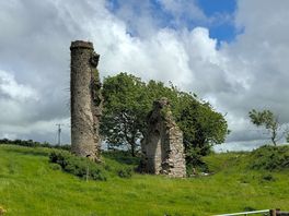 Five minutes walk from the site
