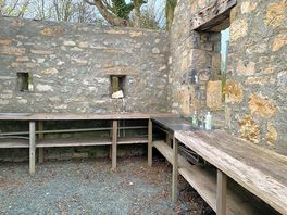 Washing up area