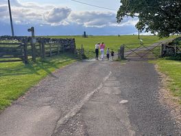 Walk to the kirkharle courtyard and the running fox