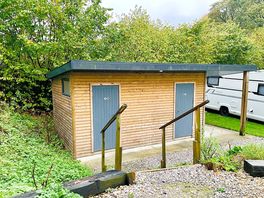 Modern, tidy facilities block