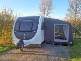 Our outfit with awning up for first time.