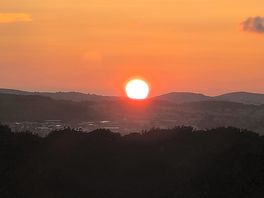 Gorgeous sunsets at the head of the field.