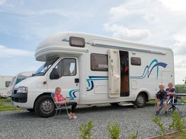 Hardstanding electric touring pitch