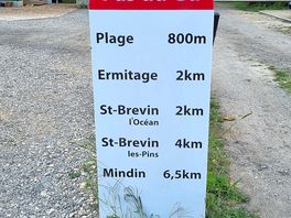 Entrée du camping