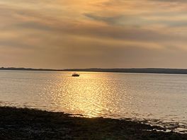 The end of a beautiful day