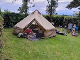Plent of room on our pitch.