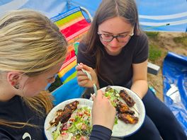 Food tastes better outdoors