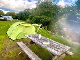 Tent all set up