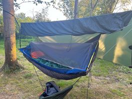 Close up of hammock