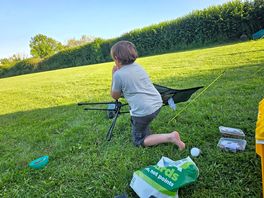 Wrestling with a chair