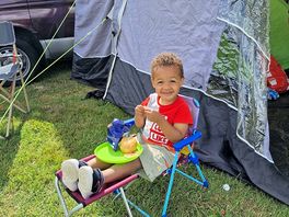 Happy camper!