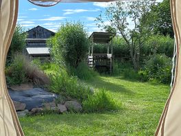 Bell tent view