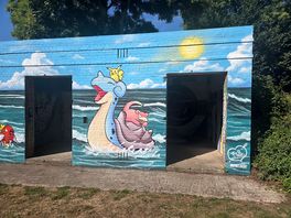 Graffiti building