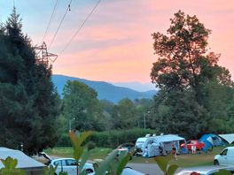 The evening view