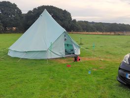 Solo campers at penndra. nice flat fitch with lots of space