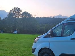 Toward the rolling hills and moo cows