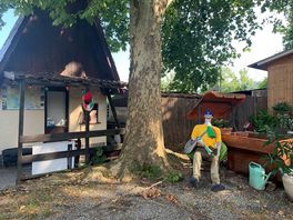 Quirky campsite