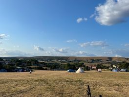 View from our pitch!