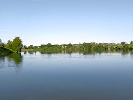 View of the lake