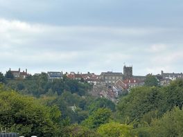 View of town from campsite
