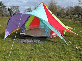 Rainbow tent