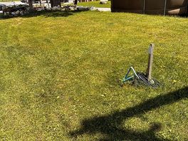 Electric points on the grass pitches