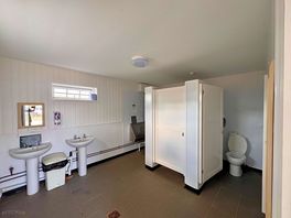 Men's toilet and washing basins