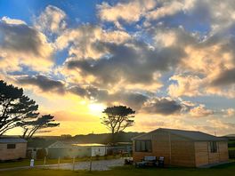 Sunsetting on the camp