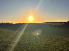 Sunset from our pitch