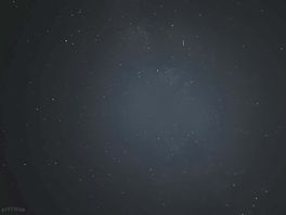 Clear star sky