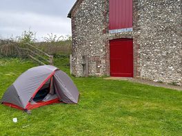 Pitch and barn