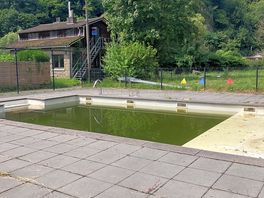 Derelict crazy golf behind re derelict pool