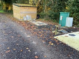 Waste area