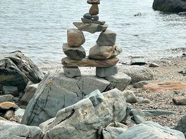 Another primitive stone statue