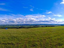 View from camping field