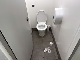 The state of the toilet/shower block. wasn’t cleaned until multiple people complained.