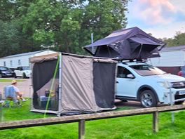 Roof top tents are aloud on the site @rooftoptentingforfun
