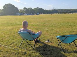 Hubby enjoying the site