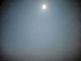 Moonlit sky