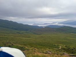Overlooking loch lomond