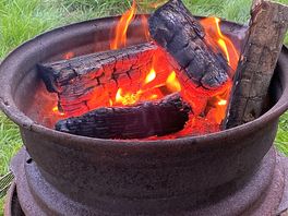 Fire pits all round camp