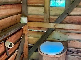 Composting toilets surprisinf clean. fabulous carpentry skills by adam