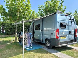 Small but workable pitches… bigger pitches at top end of camp.