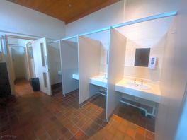 Sinks in toilet block