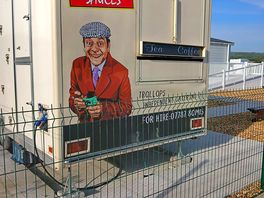 Lovely burger van with friendly staff