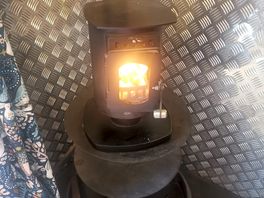 Cozy log burner