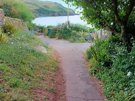 View from walk to hope cove