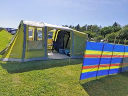 Level pitches, plenty room.
